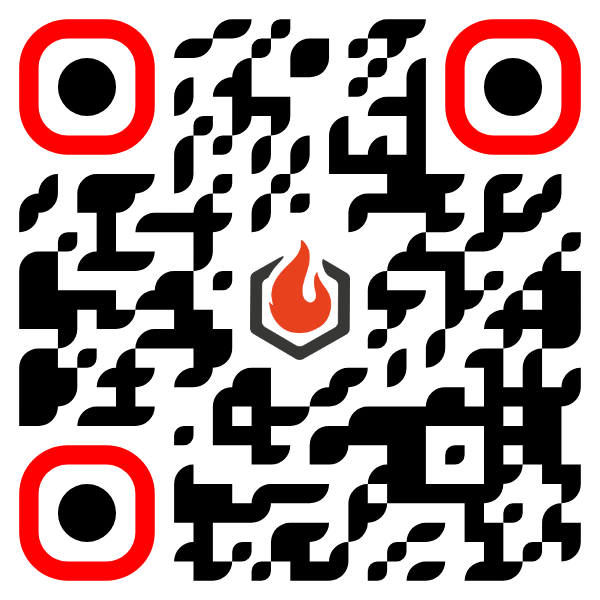 QR code que abre conversa com a Chamatec no WhatsApp